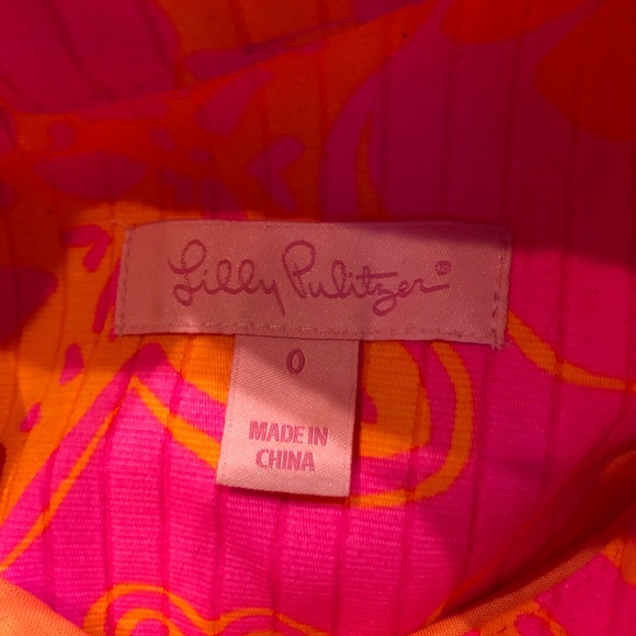 Lilly Pulitzer size 0 Alexa Sleeveless High Collar Dress - Picture 15 of 15